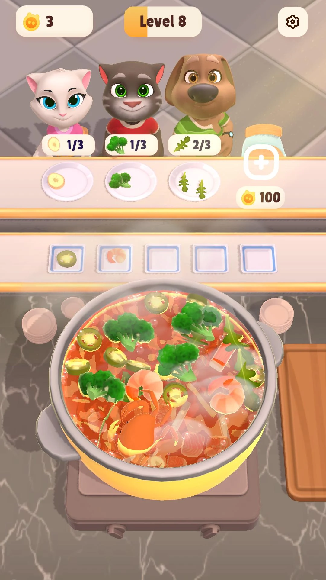 Tom's Hotpot: Sort & Match screenshot