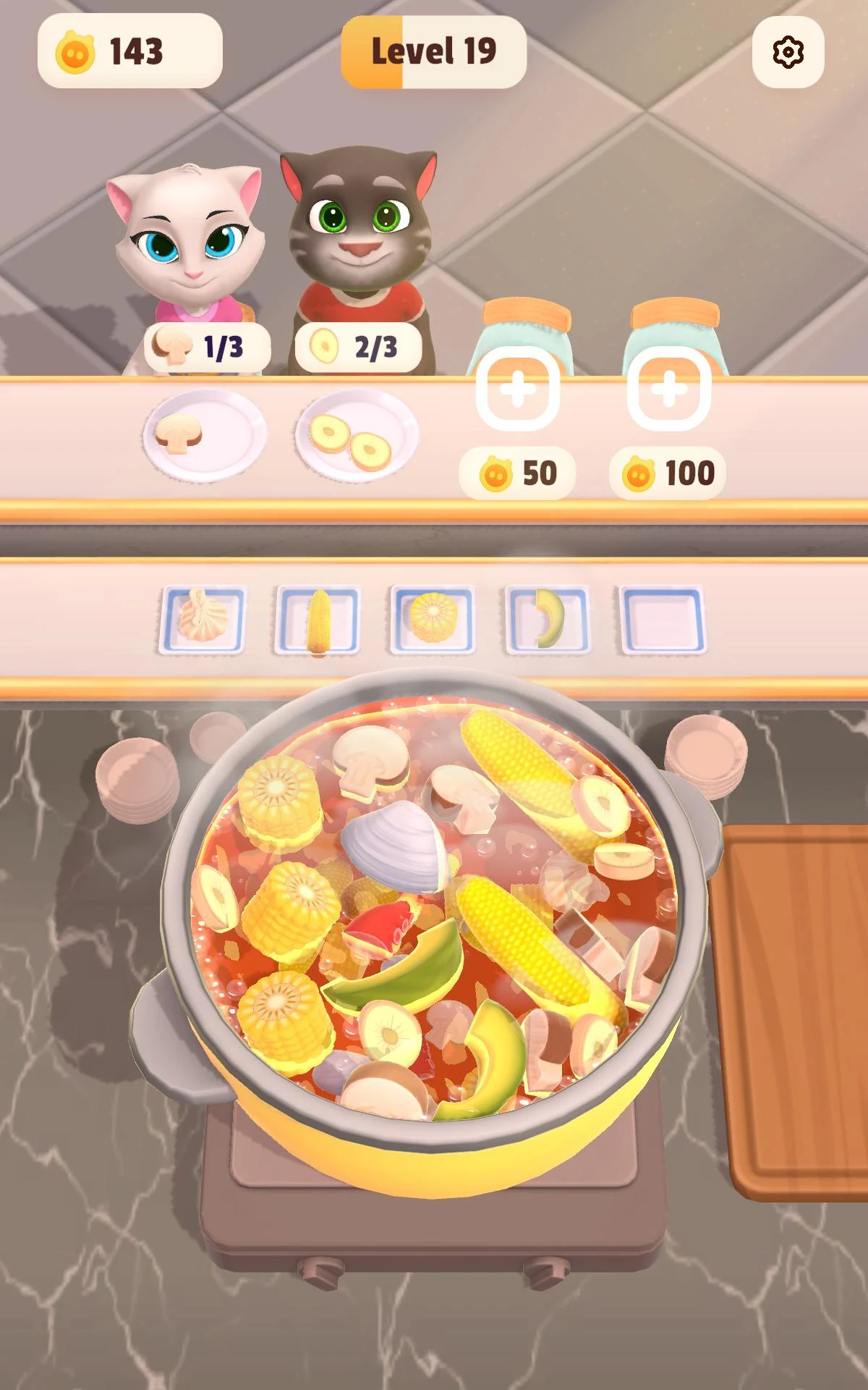 Tom's Hotpot: Sort & Match screenshot