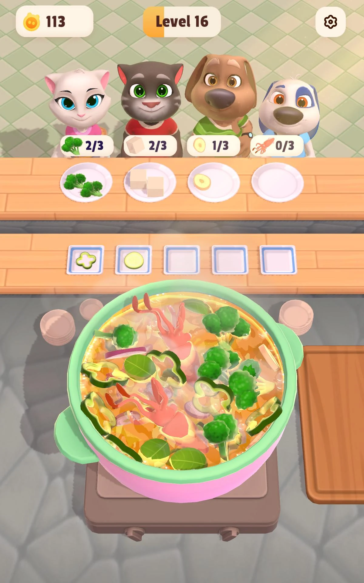Tom's Hotpot: Sort & Match screenshot