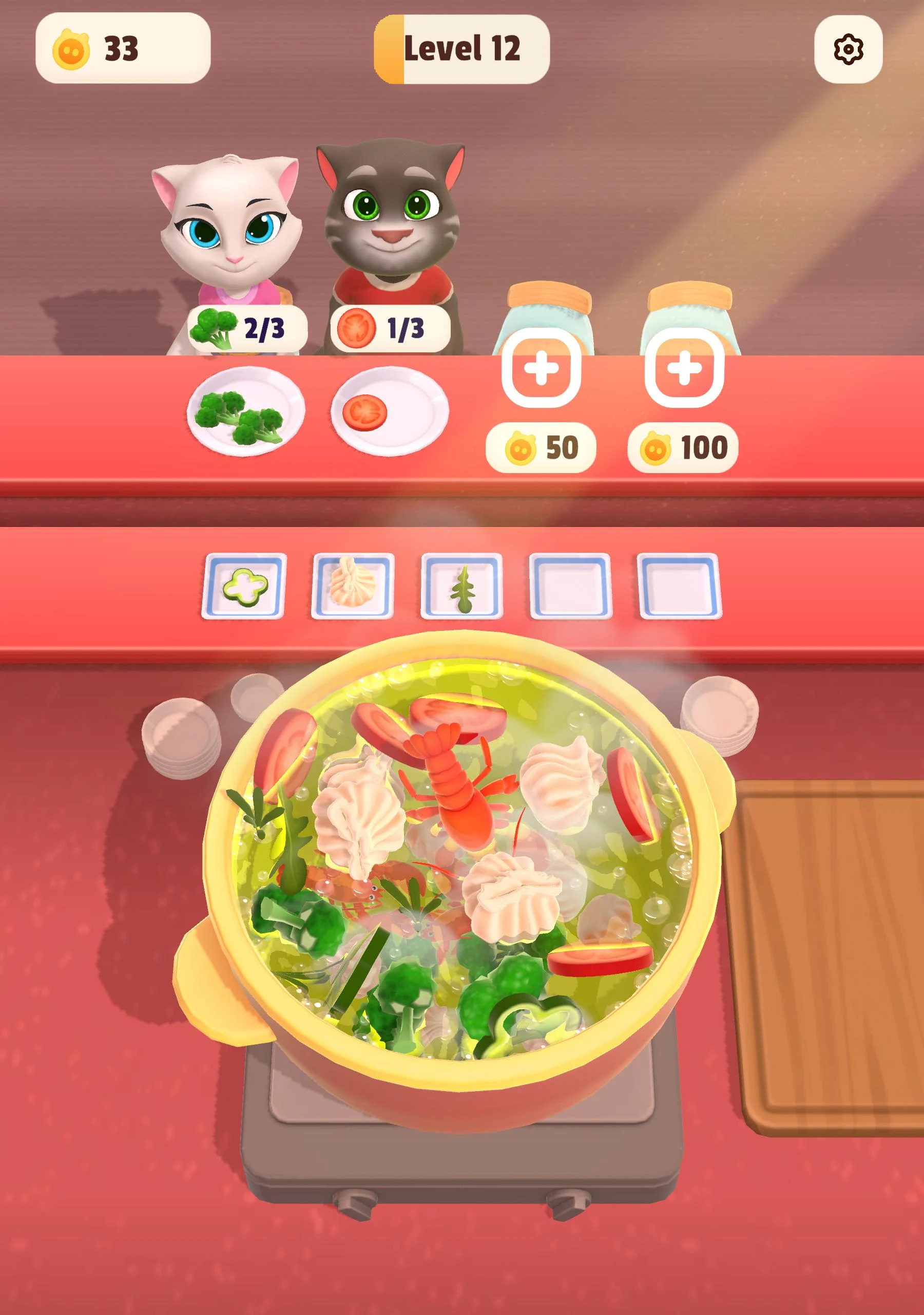 Tom's Hotpot: Sort & Match screenshot